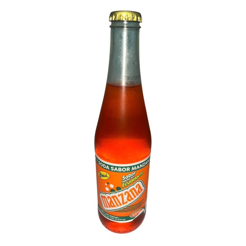 Soda Manzana Vidrio