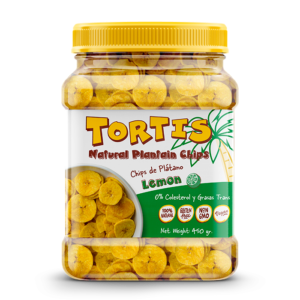 Cubo de Chifles Tortis Lemon