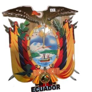 Escudo Decorativo de Pared Ecuador