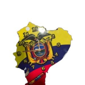 Reloj Mapa de Ecuador
