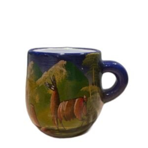 Taza Pintada a Mano Azul